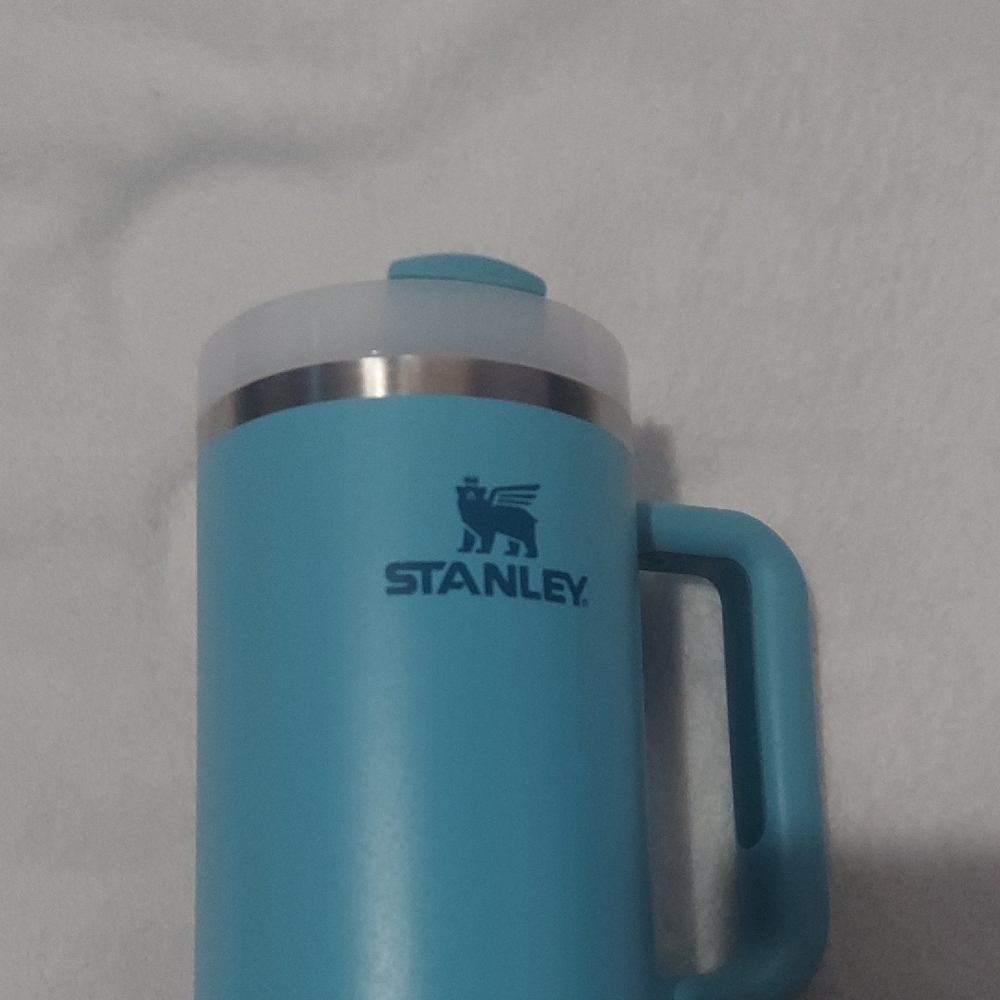 Stanley 40 Oz Blue Travel Mug - Picture 3 of 12